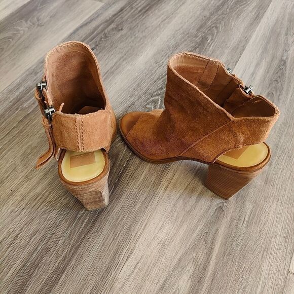 Dolce Vita Niomi Suede Bootie Ankle Boots - Picture 6 of 12